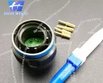 MIL-DTL-38999 Series III Circular Connectors, Triple-Start Thread Connectors